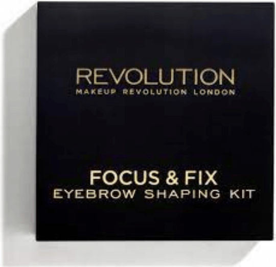 Revolution Beauty Focus & Fix Brow Kit Paletă Pentru Sprâncene 5.8gr