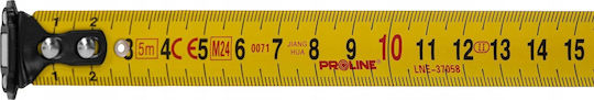 Pro-line Лента за измерване 3m X 16mm Магнитен Край Нилонова Покритие