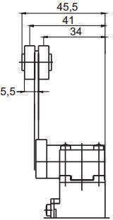 Pokój Terminal Switch Pdm1f51pz11 Single Position A37-5740