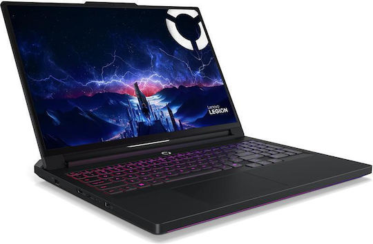 Lenovo Legion Pro 7 16AFR10H 16" OLED QHD+ 240Hz (Ryzen 9-9955HX3D/32GB/1TB SSD/GeForce RTX 5080/Fără sistem de operare) Eclipse Black (Tastatură International English)