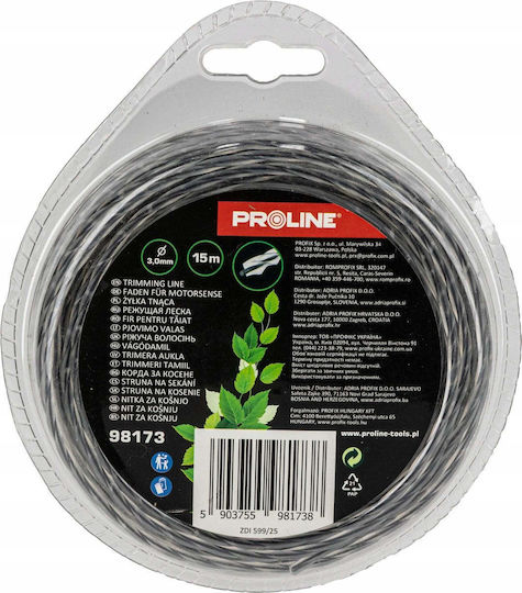 Pro-line Verstärkte Drehte Platz Schneidfaden 3,0mm x 15m