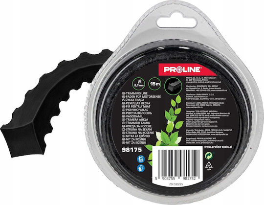 Proline Bürstenschneider Trimmer-Leinen «Gezackt Zahn» 2.7mm × 15m