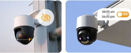 Imou Cruiser Sc IP Überwachungskamera Wi-Fi 4K Wasserdicht mit Zwei-Wege-Kommunikation und Objektivgröße 3.6mm