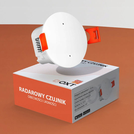 С кабел Wi-Fi / RF Сензор за движение 120°