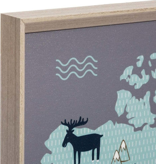 Atmosphera Decorațiune de perete pentru copii 70x50cm