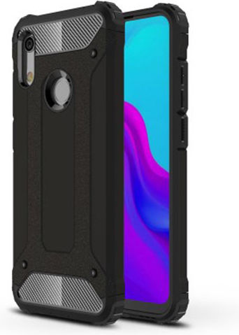 Tough Armor Back Cover Πλαστικό Μαύρο (Huawei Y6s / Honor 8A)