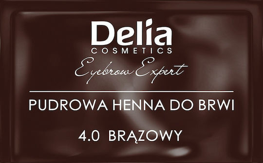 Delia Cosmetics Henna Tönung Für Augenbrauen 3.1 Schwarz Braun 4gr