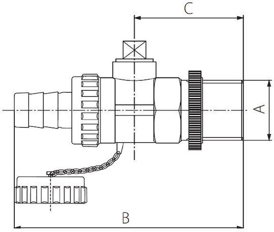 Ferro Кран / Превключвател 1/2"