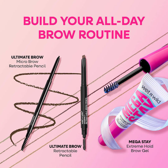 Wet n Wild Brow Gel για Φρύδια Διάφανο 5.6ml