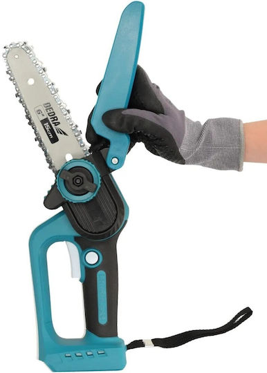 Dedra Battery Pruning Chainsaw Solo Brushless 18V 0.9kg with 14cm Blade