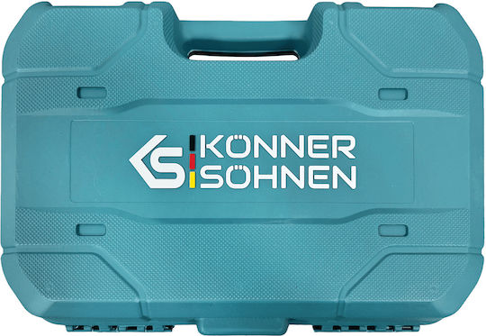 Könner & Söhnen Battery Pruning Chainsaw 1x2Ah Brushless 20V 1.45kg with 20.32cm Blade