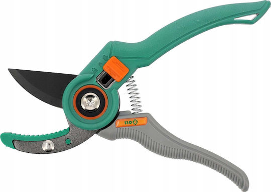 Flo Gartenschere Typ Bypass-Schere Länge 21cm mit Maximaler Schnittdurchmesser 20mm