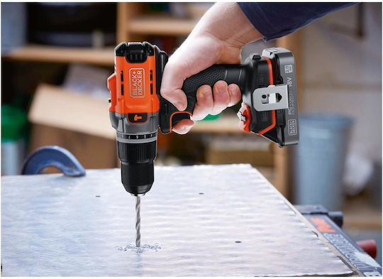 Black & Decker BCD383XN Percussive Battery Drill Driver Solo 18V