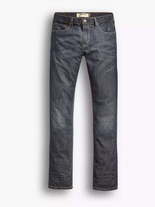 527 Slim BootCut Men's Jeans Pants Slim Straight Fit Blue