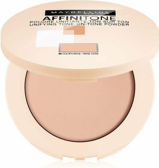 Maybelline Affinitone Tone-on Tone Powder Πούδρα 42 Dark Beige 9gr