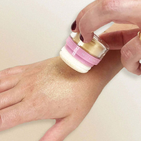 Inuwet Makeup Gold Glitter Προσωπο Σωμα Powder Cube Vinmp