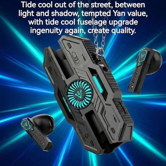 CYXG X37 Ohrstöpsel Bluetooth Kopfhörer mit Ladekoffer Schwarz