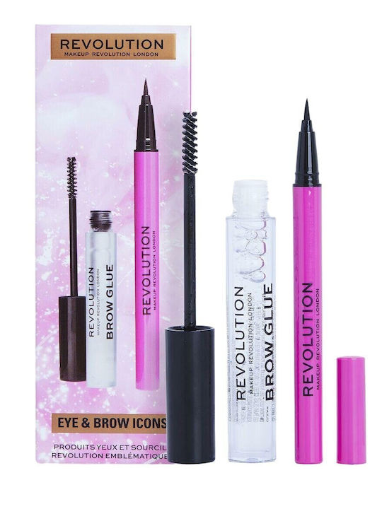 Revolution Beauty Eye & Brow Icons Paletă Machiaj Pentru Ochi și Sprâncene