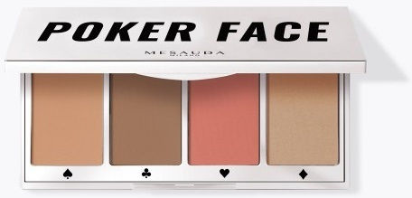 Mesauda Milano Poker Face Multi Use Face Palette Makeup Set for the Face
