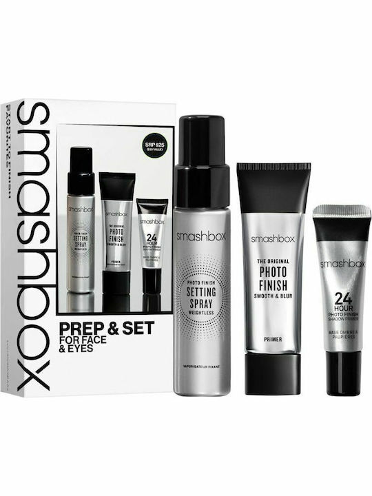 Smashbox Prep & Set Σετ Μακιγιάζ για το Πρόσωπο 3τμχ