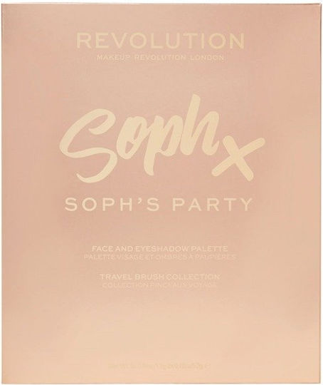 Revolution Beauty x Soph - Soph's Party Сет за грим за Лице и Очи 4бр