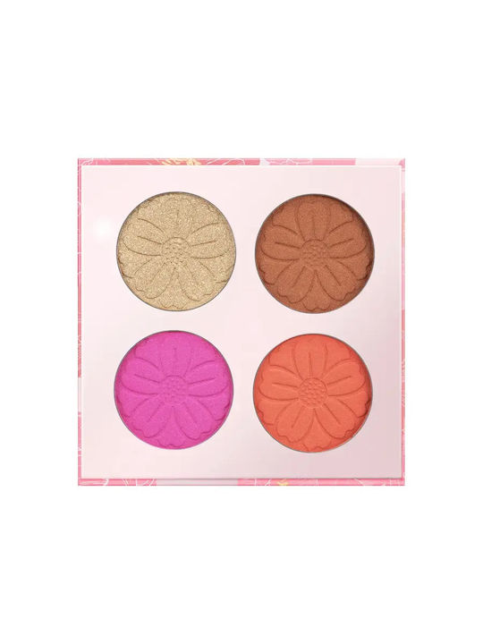 W7 Cosmetics Pretty Peony Palette Make-up für das Gesicht 8.8gr