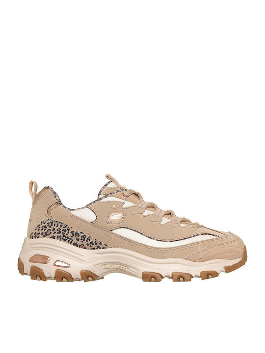 D'lites-Wild Charm Adidași Chunky Bej