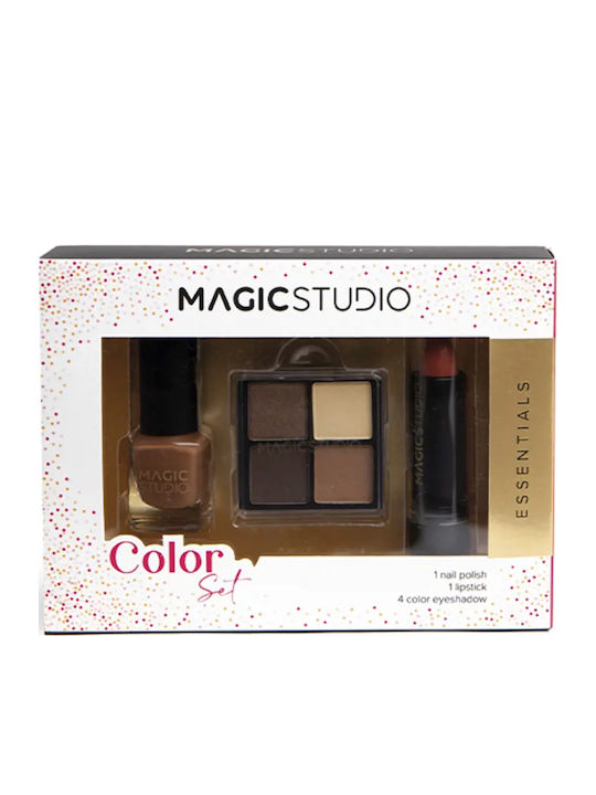 Magic Studio Παλέτα Μακιγιάζ για Μάτια & Χείλη Eyeshadow palette (4 colors) Magic Studio Παλέτα Μακιγιάζ για Μάτια & Χείλη Eyeshadow palette (4 colors)