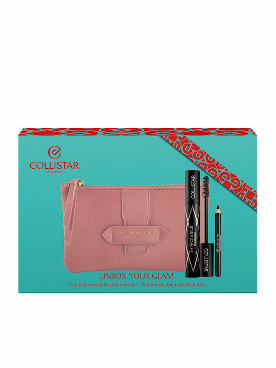 Collistar Impeccabile Make-up-Set mit Kosmetiktasche 2Stück