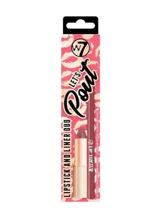 W7 Cosmetics Lets Pout First Date Сет за грим за лицето Устни 2бр