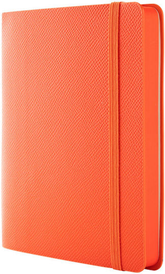 Type Center Notizbuch A6 mit Stifthalter Orange