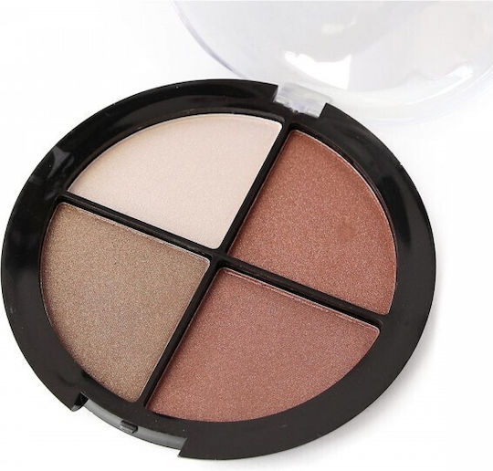 Technic Mega Bronze Quad Bronzer Compact Powder 20gr