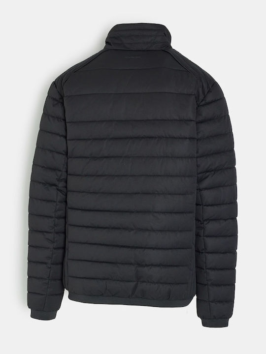 Demiando 265 3 in 1 Winter Puffer Herren Jacke Schwarz