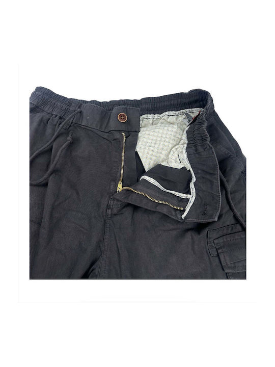 Herrenhosen Cargo Elastisch Graues