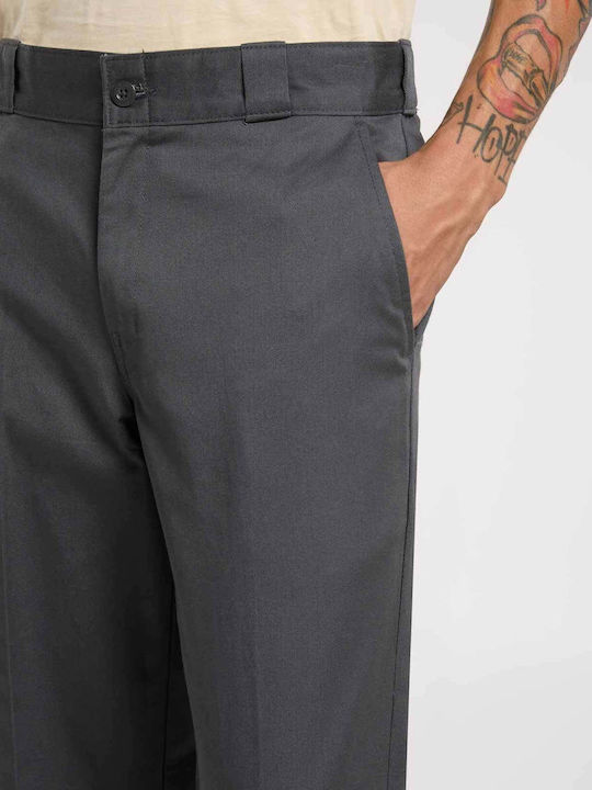 Work Ανδρικό Παντελόνι Regular Fit Coal Grey