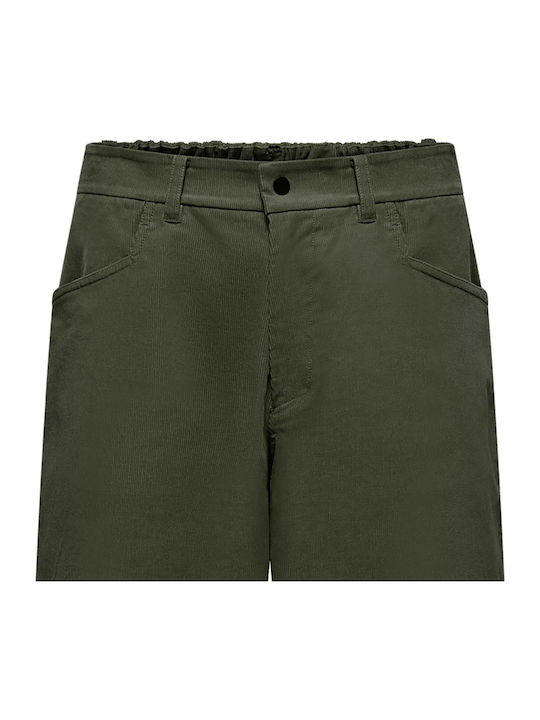 Fanes Herrenhose Elastisch Reguläre Passform Braun