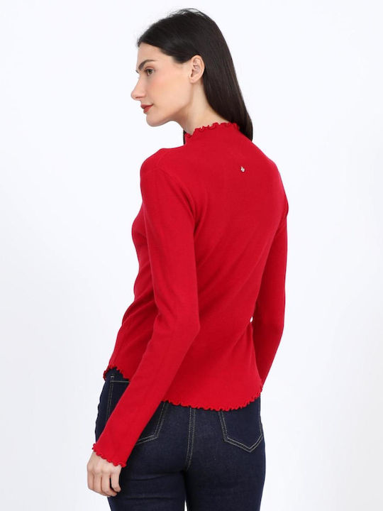 Damen Pullover Rot