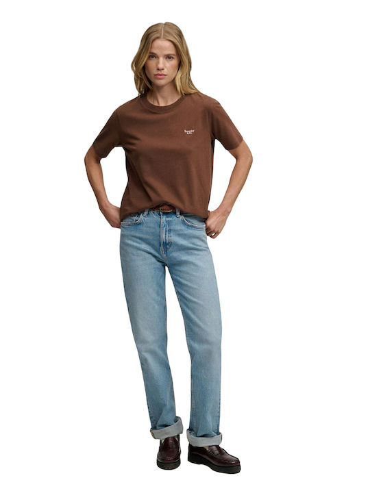 Γυναικείο T-shirt Brown