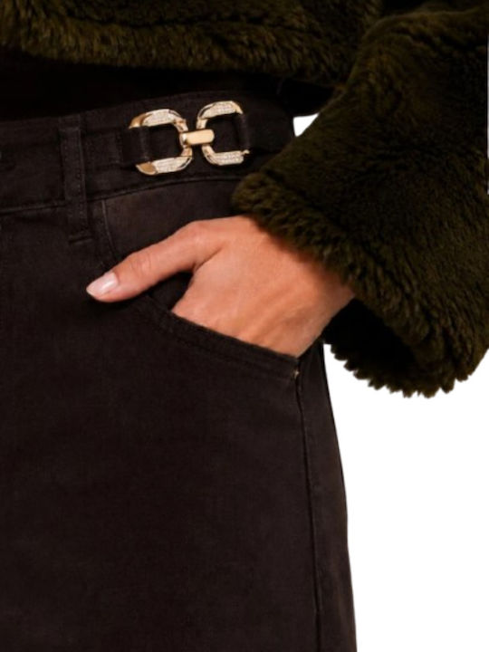 Women's Fabric Trousers Brown