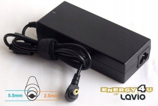 Nanevo Laptop Charger 75W 19V 3.95A for HP / Compaq / Toshiba and with Plug Set