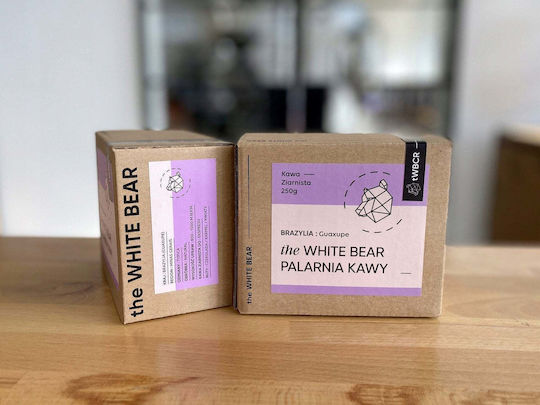 Καφές Espresso Arabica Brazil Bear Caramel σε Κόκκους 250gr