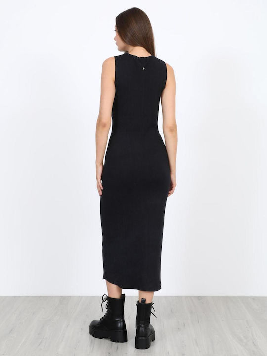 Summer Midi Dress Black