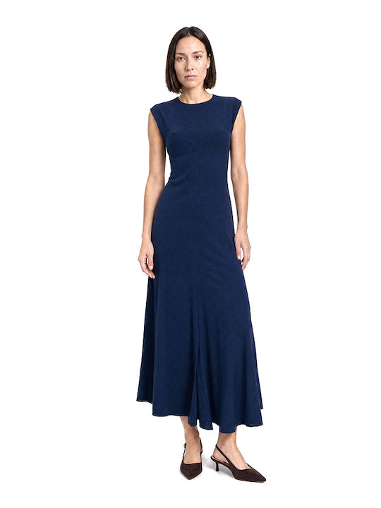 Dress Summer Maxi T-Shirt Dress Blue