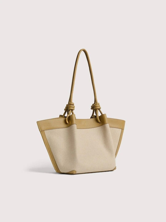 Finn Fabric Women's Shoulder Bag Khaki
