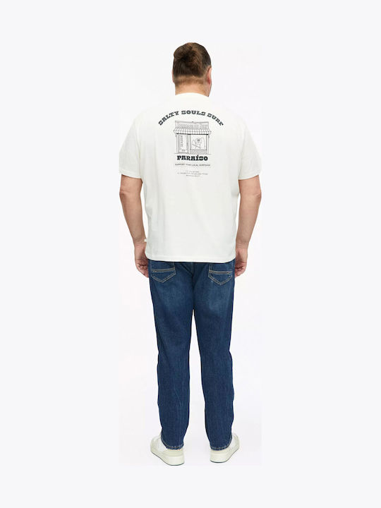 Pantaloni de blugi pentru bărbați Relaxed Straight Fit Blue
