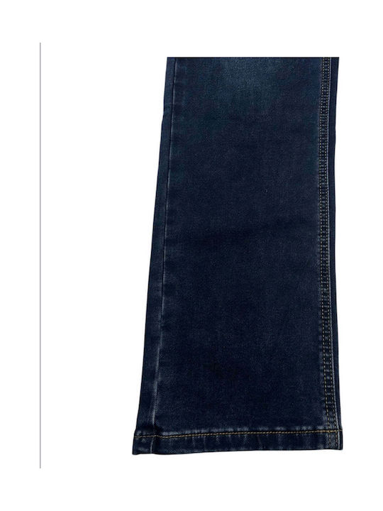 Men's Jeans Pants Regular Straight Fit Blue