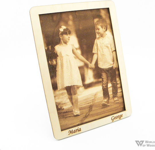 World of Wood Wooden Photo Frame World of Wood Wooden Photo Frame