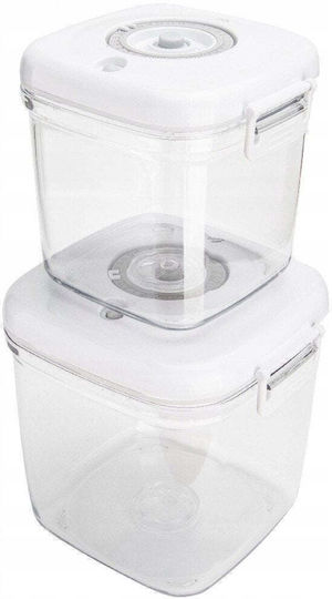 Mittagsboxen Kunststoff Weiß 2.5lt