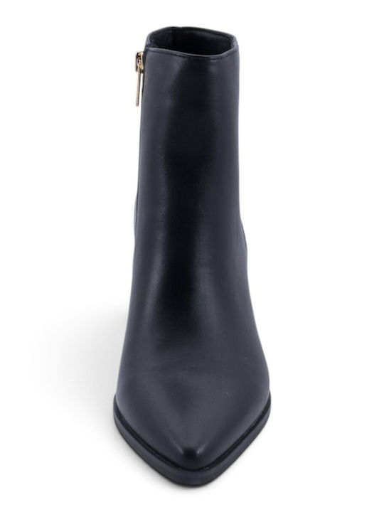 Women's Ankle Boots with Medium Heel Black