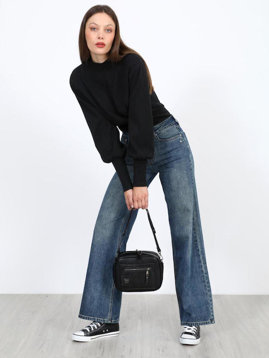 Damen Jeans Hosen in Breit Bein Stil